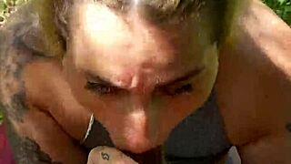 Morning breakfast means swallowing cum from big black cock! My friend’s tattoo drives me wild every early day.