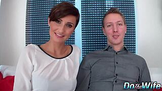 Hotwife Gabrielle Gucci craves BBC cum before cuck!