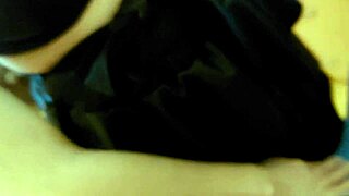 Stepsister and stepbrother enjoy time alone while parents are away