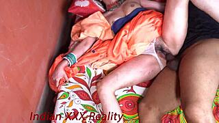 Hey step mom, wanna get dirty with your step son in Hindi?