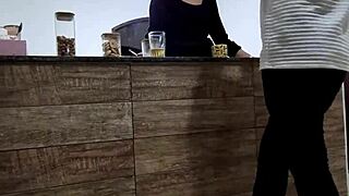 Cheating wife takes anal from stranger at bar