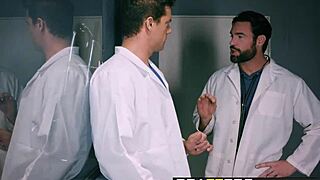 Crazy doctor Ashley Fires craves Charles Dera's cock wildly!