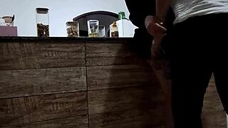 Cheating wife takes anal from stranger at bar