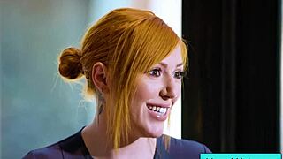 Sexy Big Tit Blonde Masseuse Explains Nuru Massage to Client - Lauren Phillips David Lee