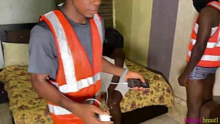 Take my wet pussy as payment, engineers!