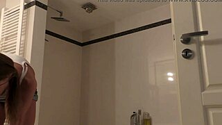 bathroom voyeur catches skinny young amateurs in hidden homemade moments