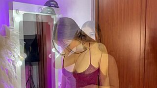 mi novia me da una rica mamada antes de irse de fiesta