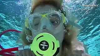 Cruz Blowjobs Cause Cum Explosion in Pool