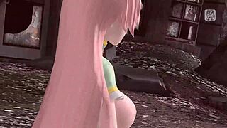 megurine luka in cybernetics project diva nude bondage with big tits