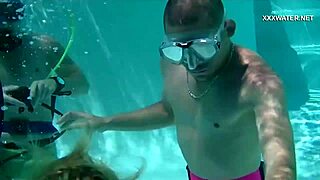 Cruz Blowjobs Cause Cum Explosion in Pool