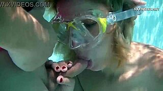 Cruz Blowjobs Cause Cum Explosion in Pool