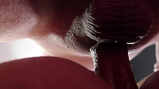 Muslim hijab woman takes monster cock in anal insertion