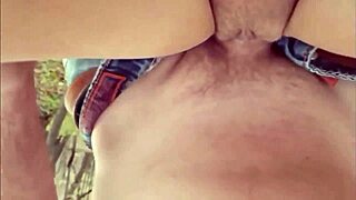 Hey, this cuckold husband begs strangers to bang his wife and fill her up! 😲