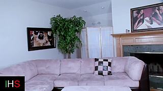 Beautiful Light-Skinned Girl Takes Huge Black Cock in Her Ass