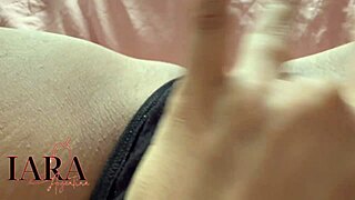 Brazilian Beauty Fingering Tight with Toys Thinking of Neighbor