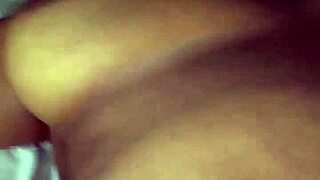 Amateur gets wet pussy fucked by big black cock