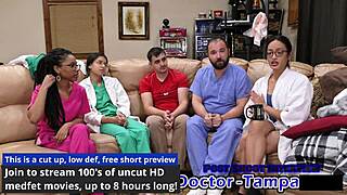 Dr. Tampa oversees Aria Nicole's 2023 physical in Florida