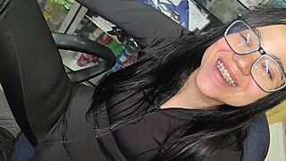 what the fuck, this colombian slut wants my cock so bad