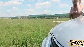 czech babe katy rose banged in car real hard