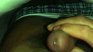 Masturbating Alone In Bed, Feeling The Pleasure