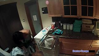 dr tampa givess a pap smear to tori sanchez