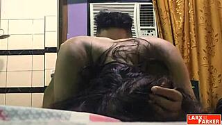 in room casting, cute esther de chiclayo gets her pussy licked in doggystyle and enjoys it a lot