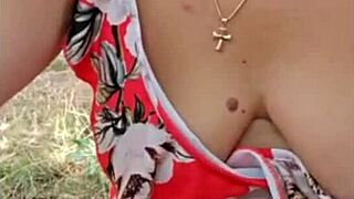 Blonde MILF masturbating to orgasm