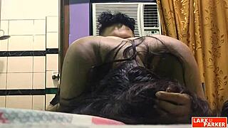 in room casting, cute esther de chiclayo gets her pussy licked in doggystyle and enjoys it a lot