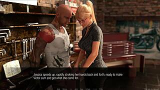 Jessica O'Neil's Hard News 25 with Intense Erotic Handjob.