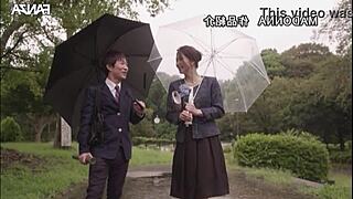 My stepmom Ayumi Ryou surprised me with something special.