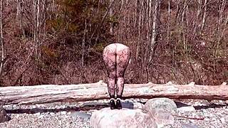 just chilling with fishnet pantyhose on that big ass