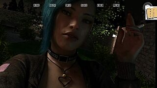 fat curvy girl in 3d game 😊