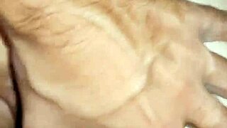 Beautiful milf wife seduces husband for anal