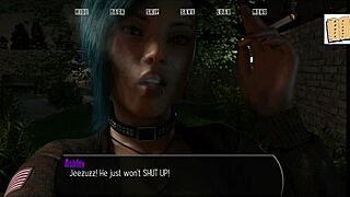 fat curvy girl in 3d game 😊