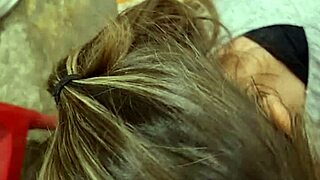 Hubby And Wife Engage In Intense Kitchen Blowjob Sex