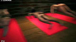 lets play girls gym workout voyeur reality