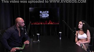 morena showing hairy pussy and ass after interview, judged by friend, likes cum in mouth, served russian, banned by saudita 😏