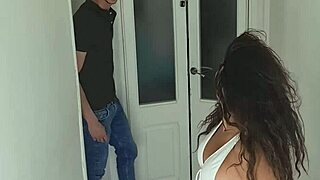 fucking latina young pussy with muscular bodybuilder first time