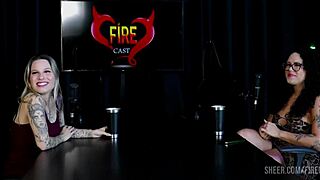 Compilados da Brunna Sweet no Fire Cast com Baby Fire - Parte 1.