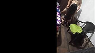 Caught Wife Bent Over In Rough Doggystyle Fuck With Neighbor's Big Cock!