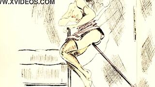 what are these vintage erotic drawings hiding from us today?