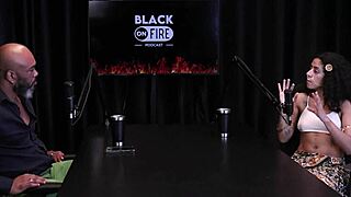 morena showing hairy pussy and ass after interview, judged by friend, likes cum in mouth, served russian, banned by saudita 😏