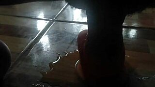 i thrust a fake cock into her tight shaved pussy until she squirts