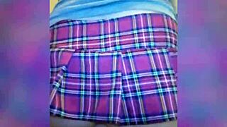 Can you handle this huge dildo in my ass?