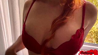 Pov perfect boobs babe sucking and handjob dick after waking up! Oral creampie with cum in mouth.