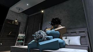 rough anal with monster cock creampie