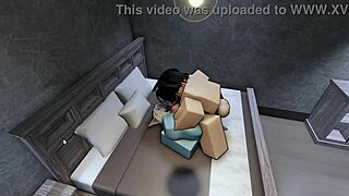 rough anal with monster cock creampie