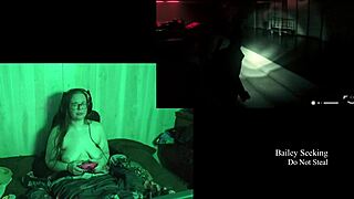 naked bbw plays game at lake house part 2