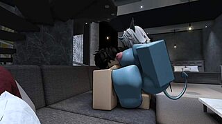 rough anal with monster cock creampie