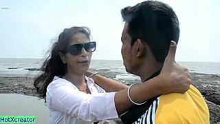 First time hookup turns into wild desi fuck with FB friend